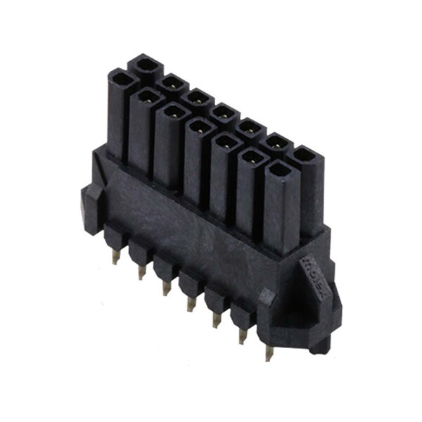 Molex Rectangular Power Connector, 14 Contact(S), Female, Solder Terminal, Receptacle 447691402 - main